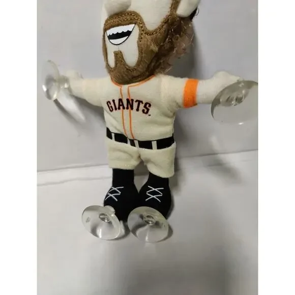 San Francisco Giants Hunter Pence on Board Plush Doll Window Cling 2017 - Picture 3 of 11